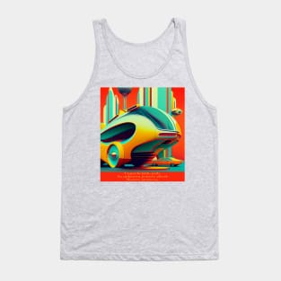 Unpredictable path, An unknown journey ahead, Mystery awaits us. Tank Top